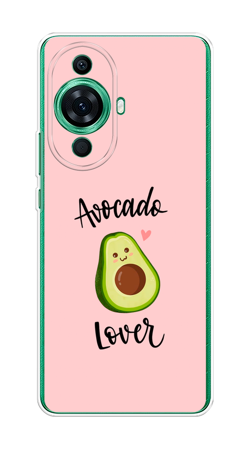 

Чехол на Huawei Nova 11 Pro "Avocado lover", Розовый;зеленый, 6121350-6