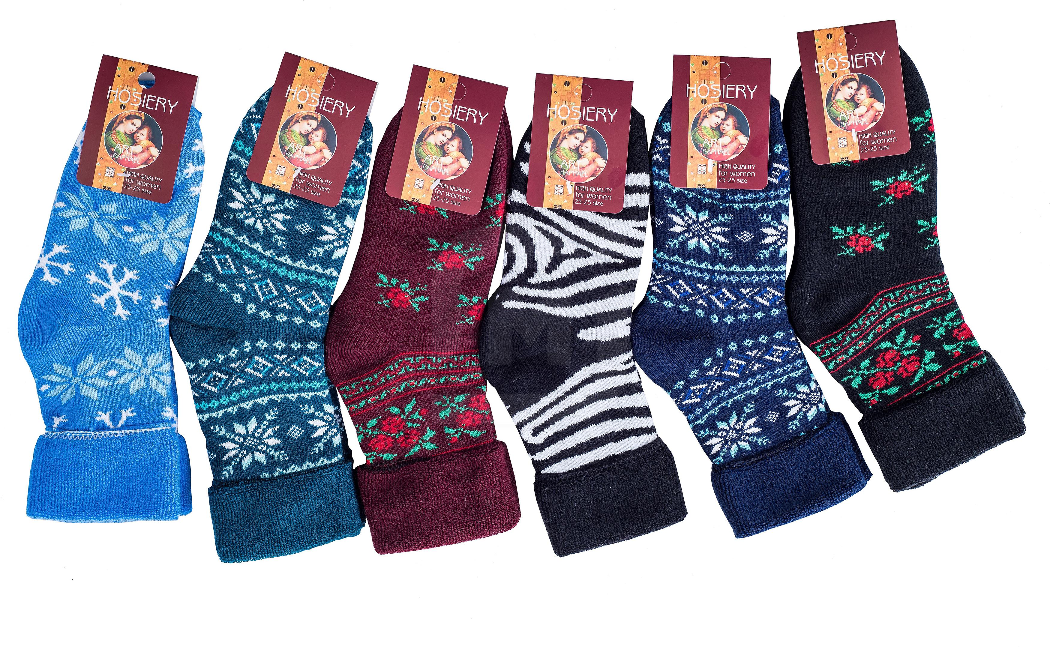 

Носки женские Hosiery белые 23-25