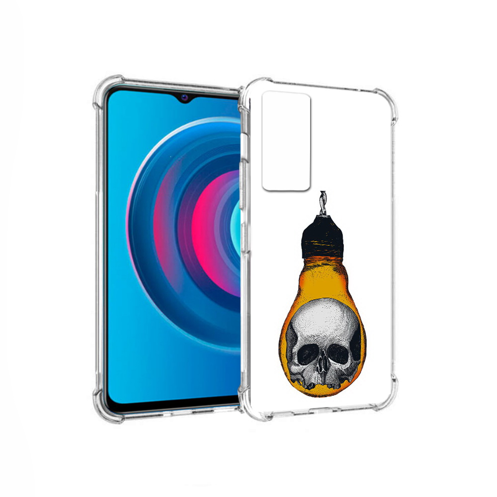 

Чехол MyPads Tocco для Vivo Y74s череп в лампочке (PT224892.430.676), Прозрачный, Tocco