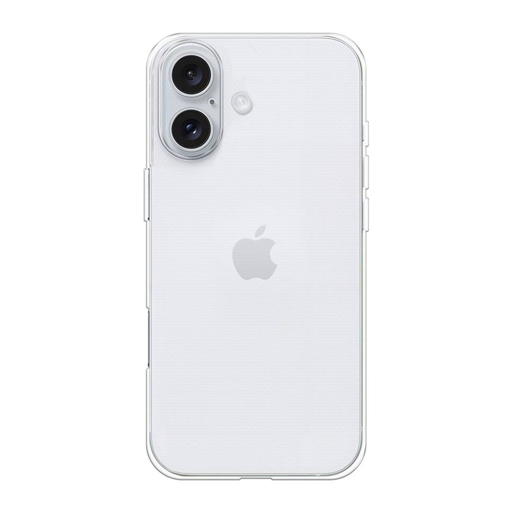 

Чехол силиконовый для iPhone 16, с защитой камеры, X-Case, прозрачный