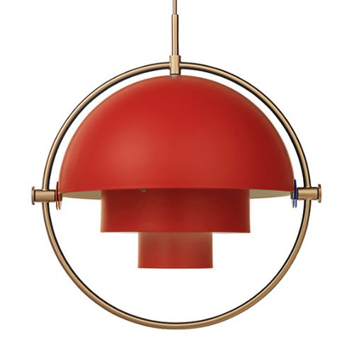 

Люстра Louis Weisdorff Gubi Multi-Lite Pendant Red, 40.2316