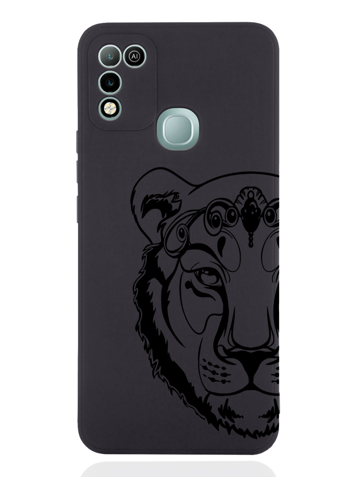 

Чехол MustHaveCase для Infinix Hot 11 Play Львица черный
