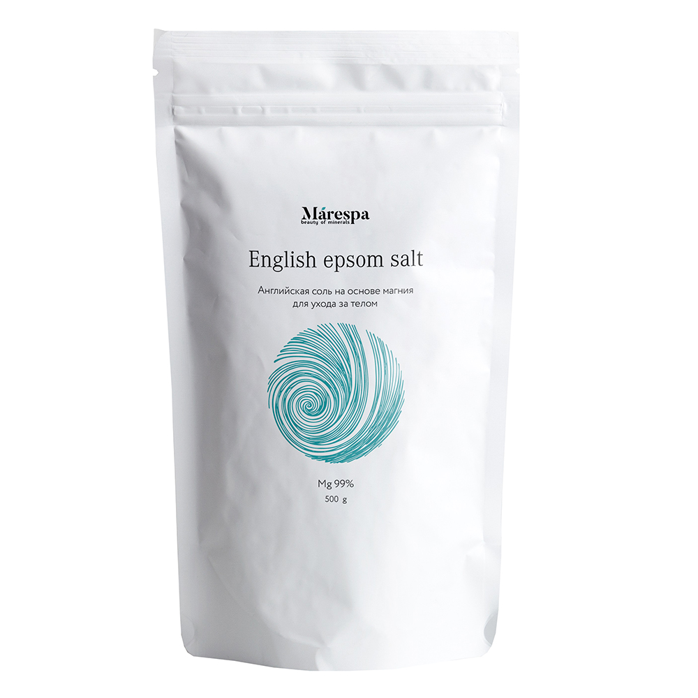 Соль для ванны English epsom salt на основе магния Marespa 500 г