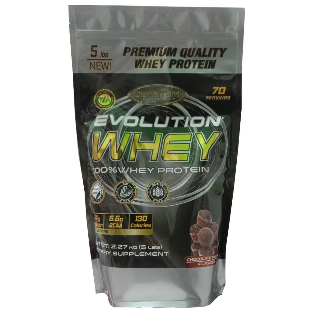 

Протеин Quntum Nutraceuticaals Evolution Whey - 2270 грамм, шоколадный маффин, Quantum Nutraceuticals Evolution Whey