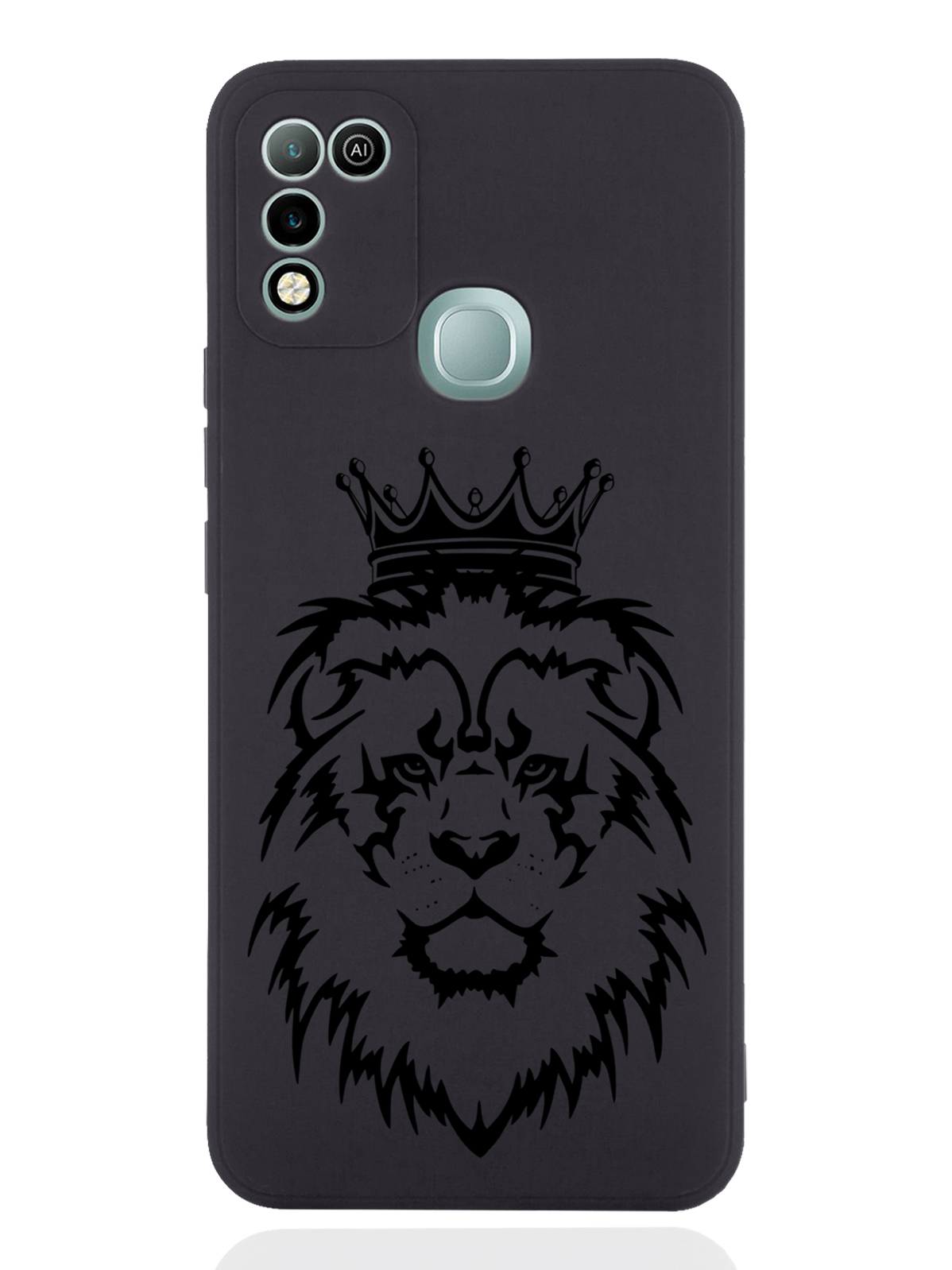

Чехол MustHaveCase для Infinix Hot 11 Play Лев черный