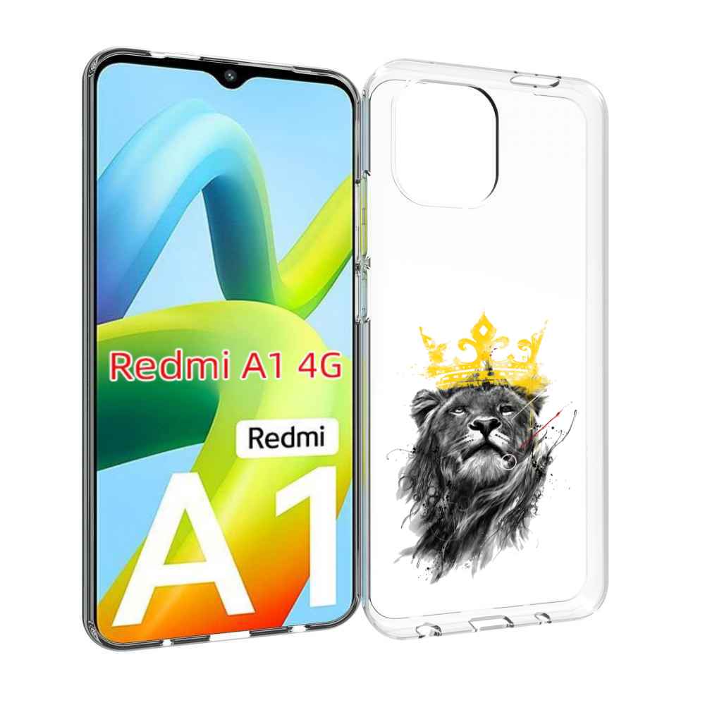 

Чехол Mypads Король-Лев Для Xiaomi Redmi A1, Прозрачный, Tocco