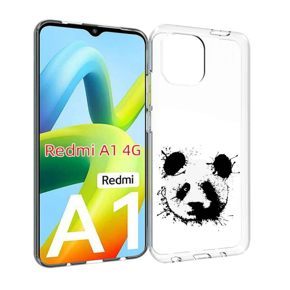 

Чехол Mypads Клякса-Панда Для Xiaomi Redmi A1, Прозрачный, Tocco