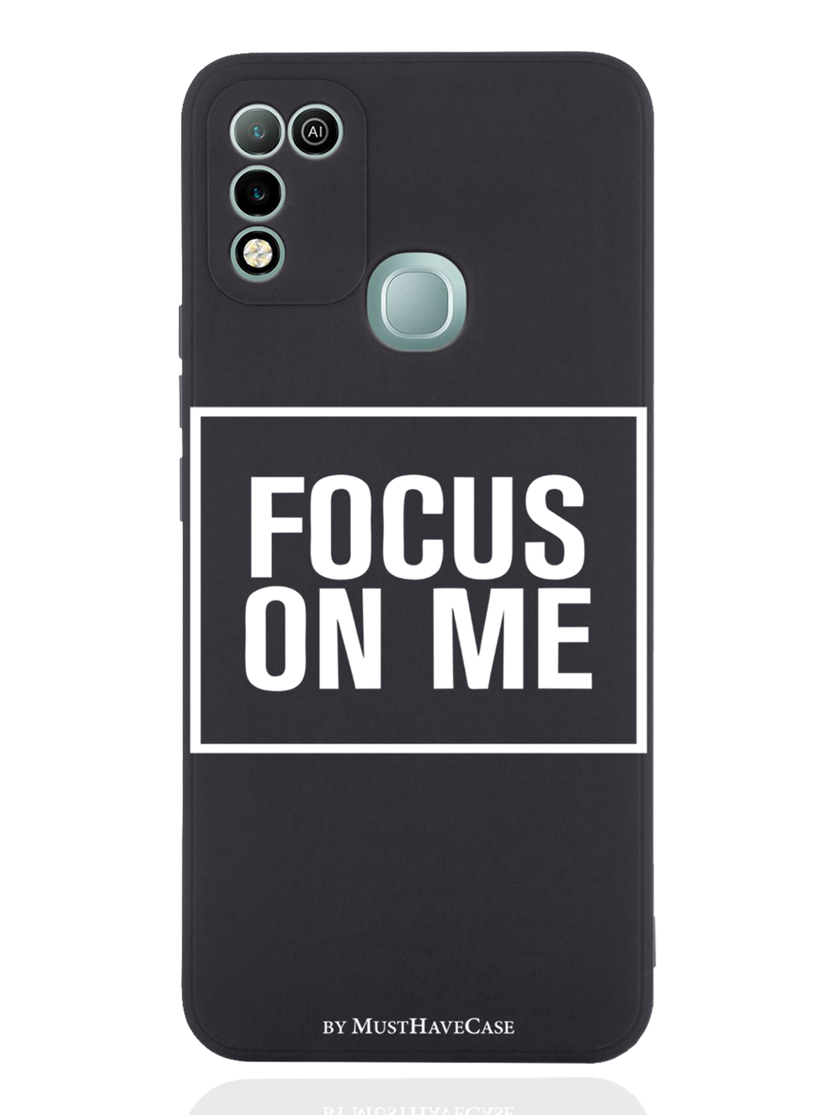 фото Чехол musthavecase для infinix hot 11 play focus on me черный