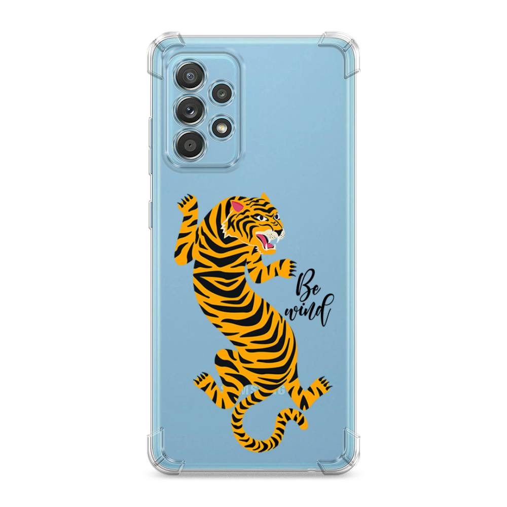 

Чехол Awog на Samsung Galaxy A33 "Tiger be wind", Желтый;черный, 2104451-1