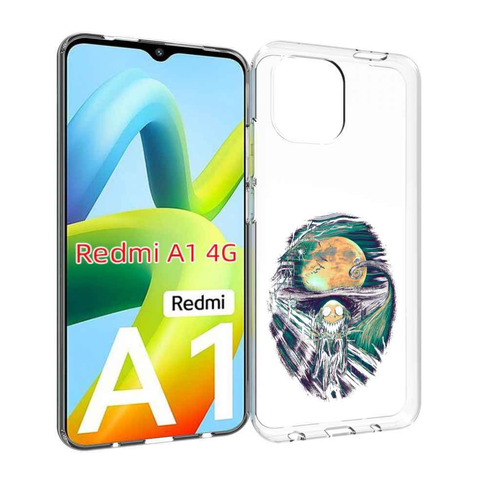 

Чехол Mypads Зубастое Существо Абстракция Для Xiaomi Redmi A1, Прозрачный, Tocco