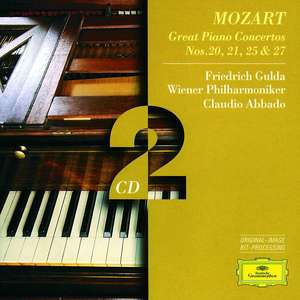 

MOZART: Klavierkonzerte. Gulda / Abbado. WPO, 2 CD
