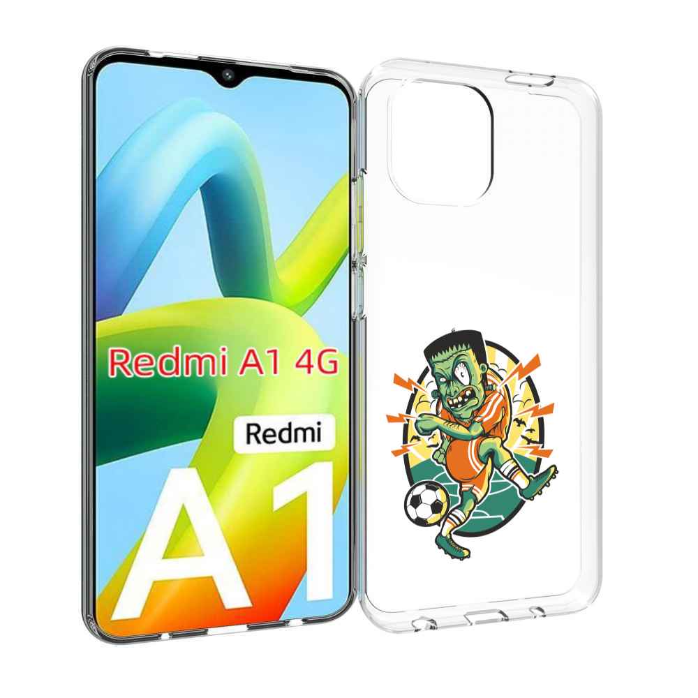 

Чехол Mypads Зомби Футболист Для Xiaomi Redmi A1, Прозрачный, Tocco