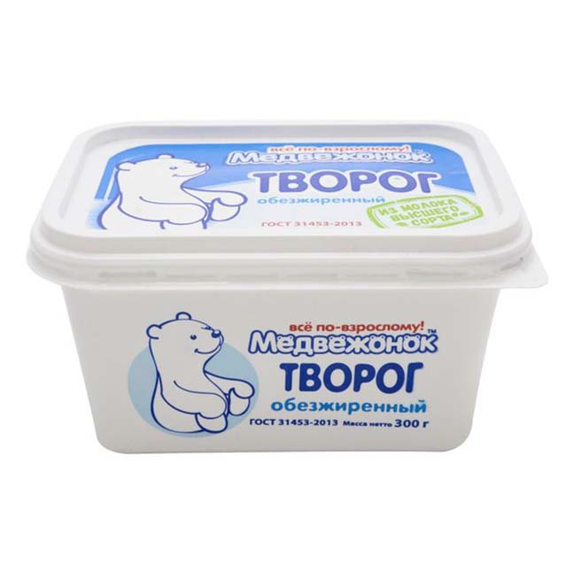 

Творог рассыпчатый Медвежонок 1,8% БЗМЖ 300 г