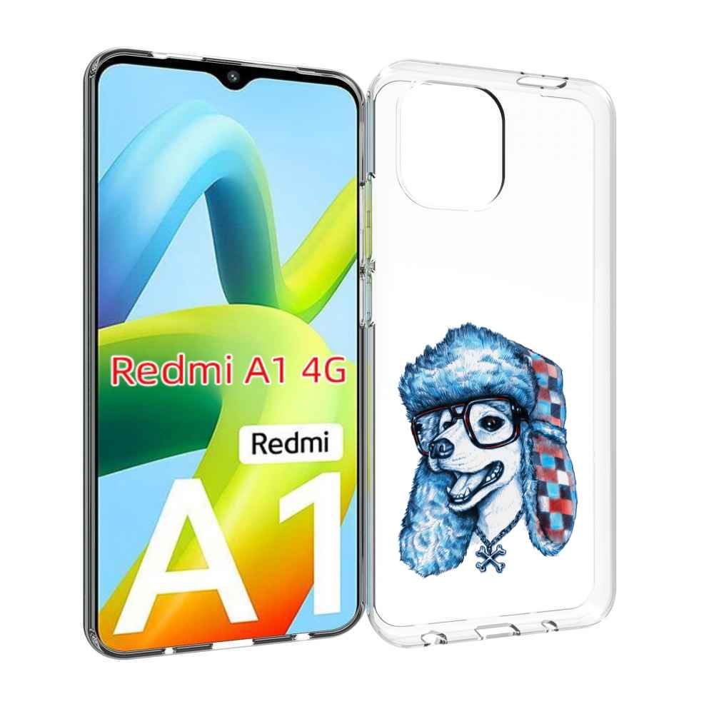 

Чехол Mypads Зимний Пес Для Xiaomi Redmi A1, Прозрачный, Tocco