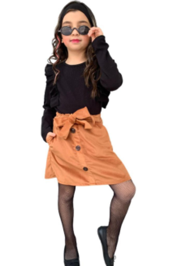

Костюм с юбкой Ricco Tarz р. 3-4 лет Черный, 2220809005 (доставка из-за рубежа), 2220809005