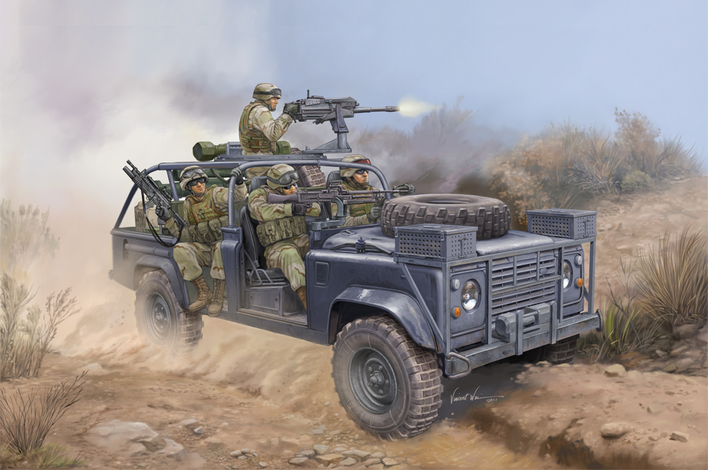 

Сборная модель Hobby Boss 1/35 RSOV w/MK 19 grenade launcher 82449