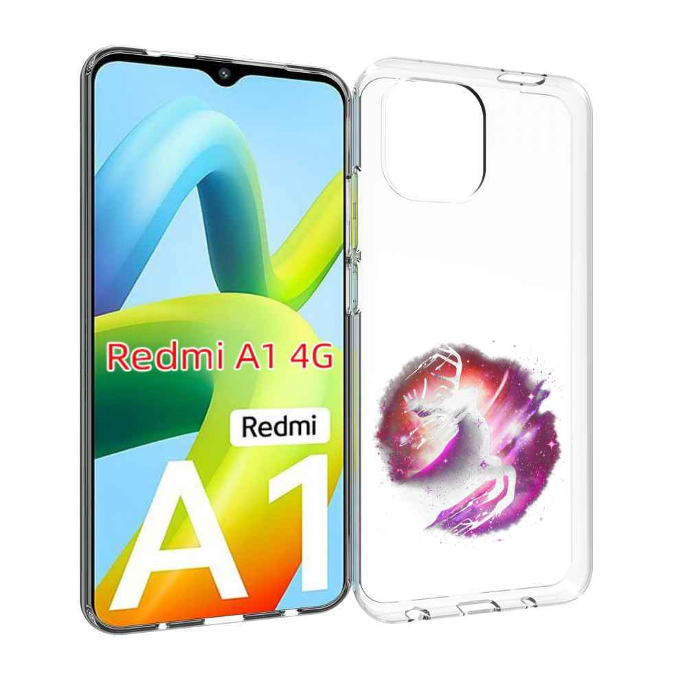 

Чехол Mypads Звездный Олень Для Xiaomi Redmi A1, Прозрачный, Tocco