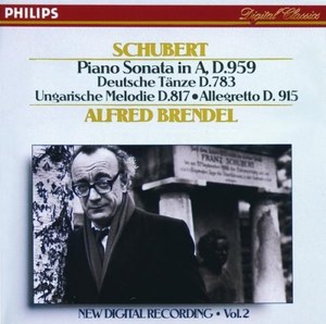 

Schubert: Piano Sonata in A, D.959 / No.20; Hungarian Melody; 16 German Dances etc., 1 CD