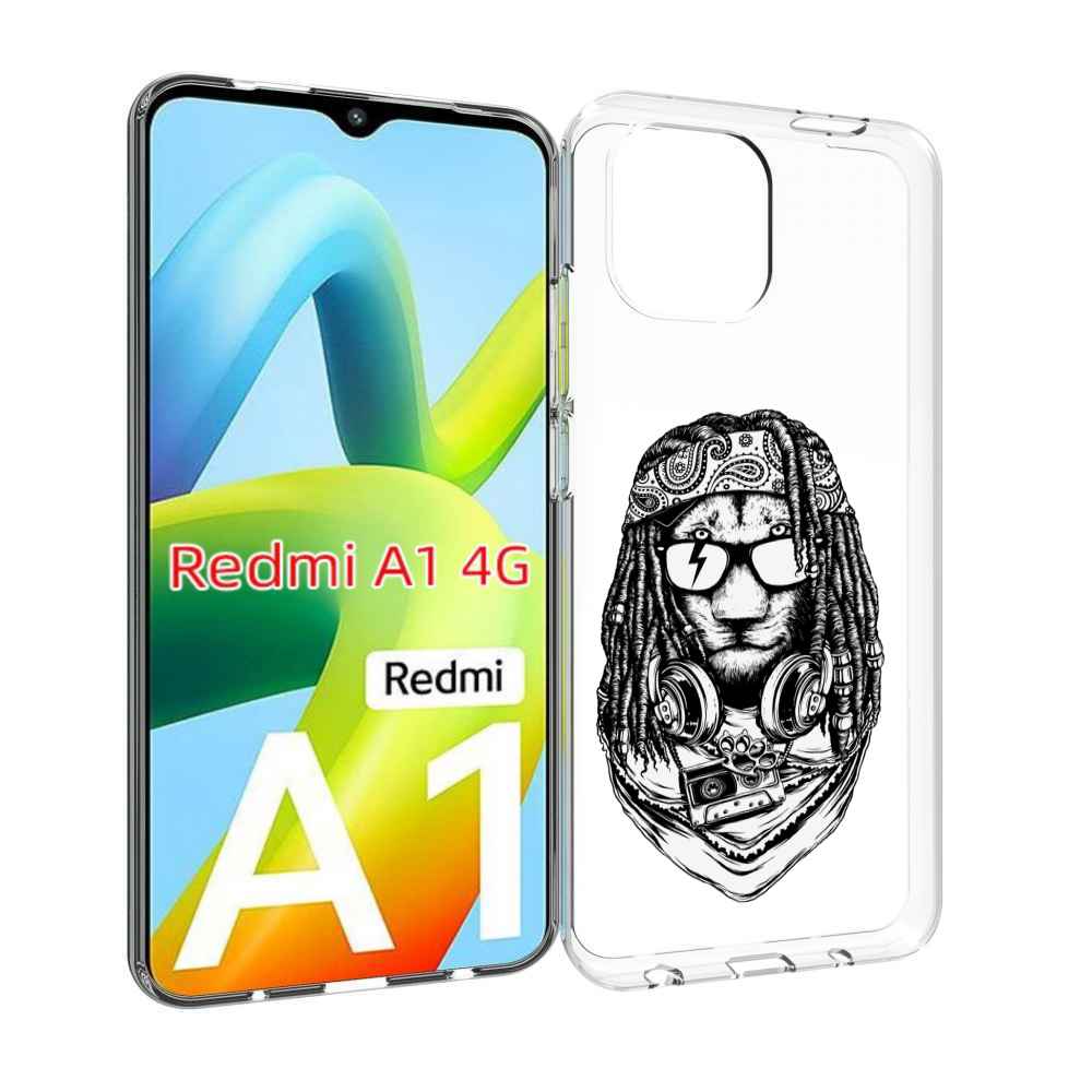 

Чехол Mypads Дреды Льва Для Xiaomi Redmi A1, Прозрачный, Tocco