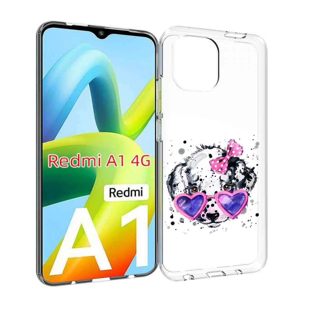 

Чехол Mypads Долматинец В Очках Для Xiaomi Redmi A1, Прозрачный, Tocco
