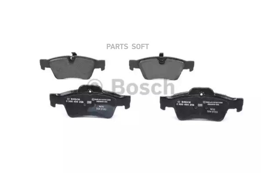 

Тормозные колодки Bosch задние дисковые для Mercedes-Benz C219/W164/X164 2004- 986494256