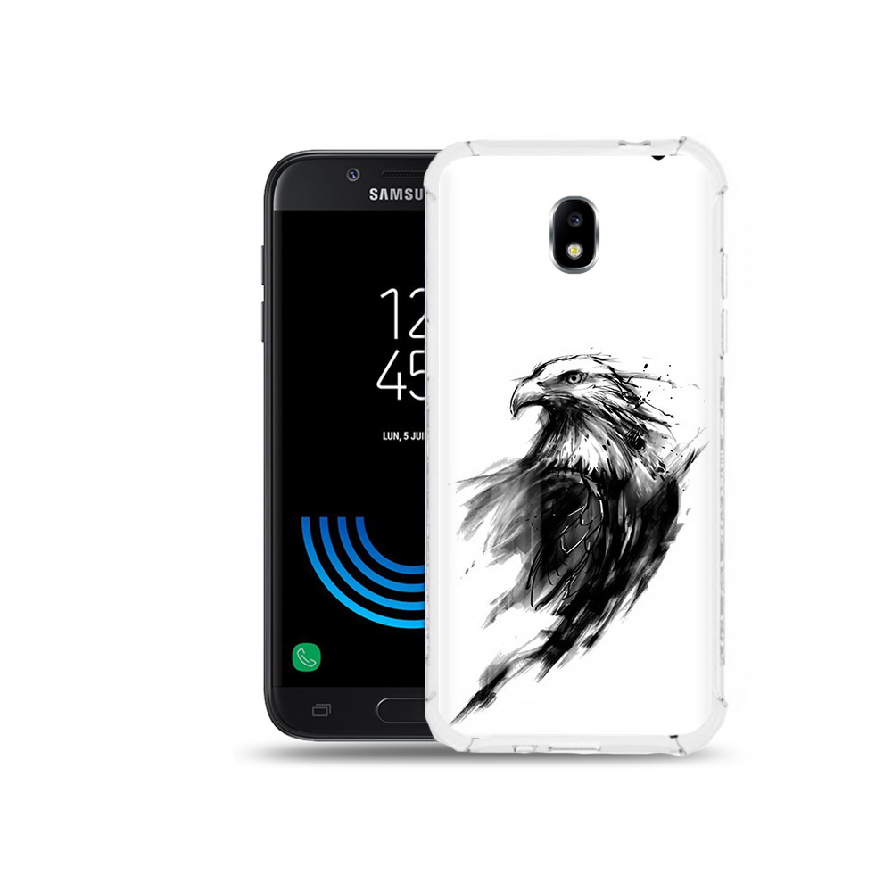 

Чехол MyPads Tocco для Samsung Galaxy J5 (2017) чб птица, Прозрачный, Tocco