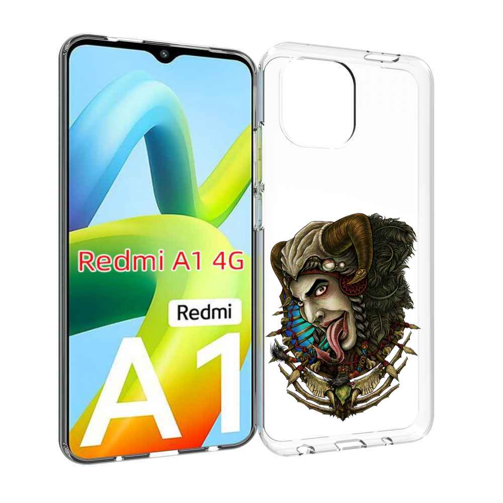 

Чехол Mypads Длинный Язык Для Xiaomi Redmi A1, Прозрачный, Tocco