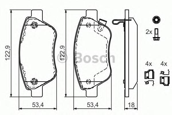 

Колодки дисковые п.opel corsa 1.0-1.4/1. 0 986 494 092 =858 31=fdb1920=fo827781 [1605353]