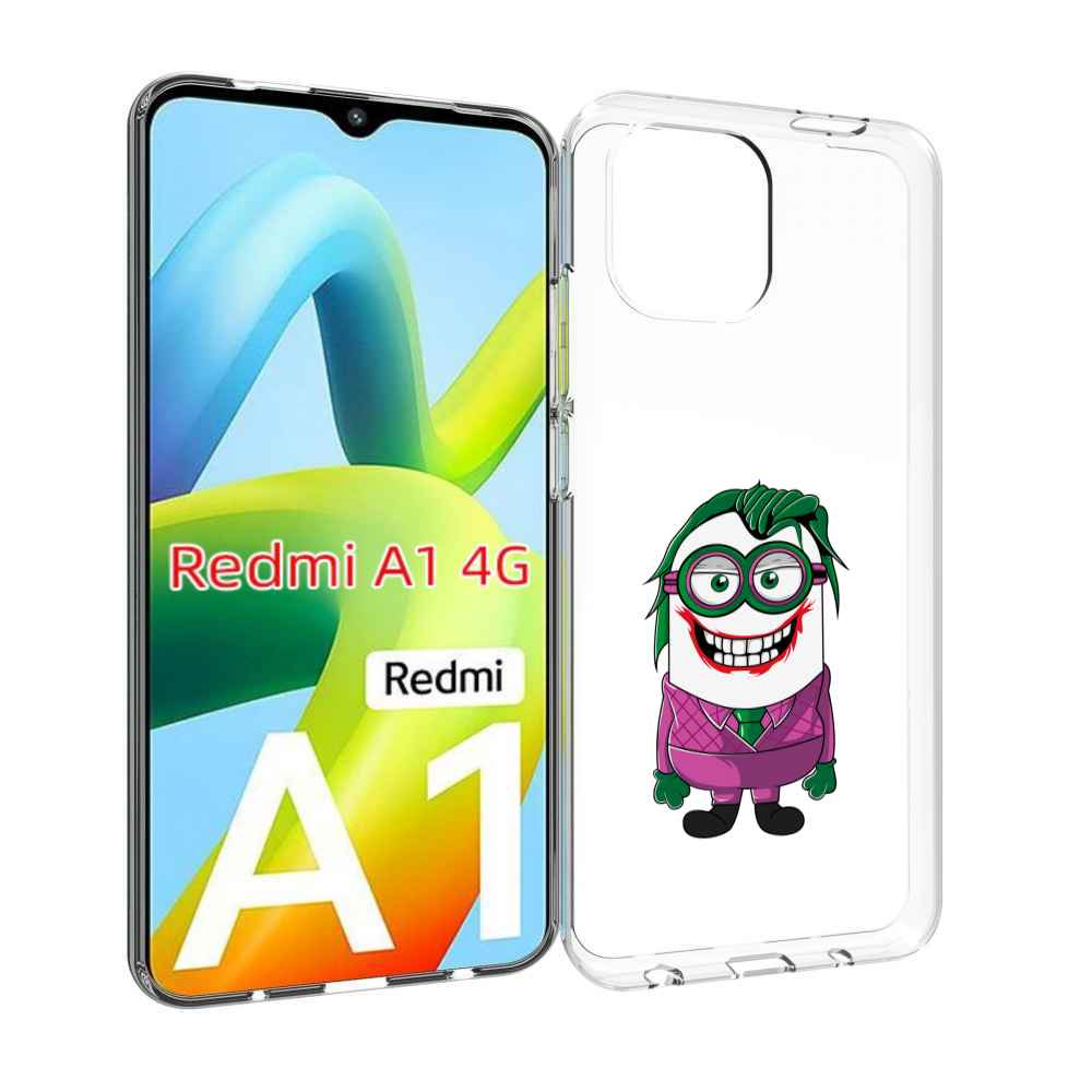

Чехол Mypads Джокер Миньон Для Xiaomi Redmi A1, Прозрачный, Tocco