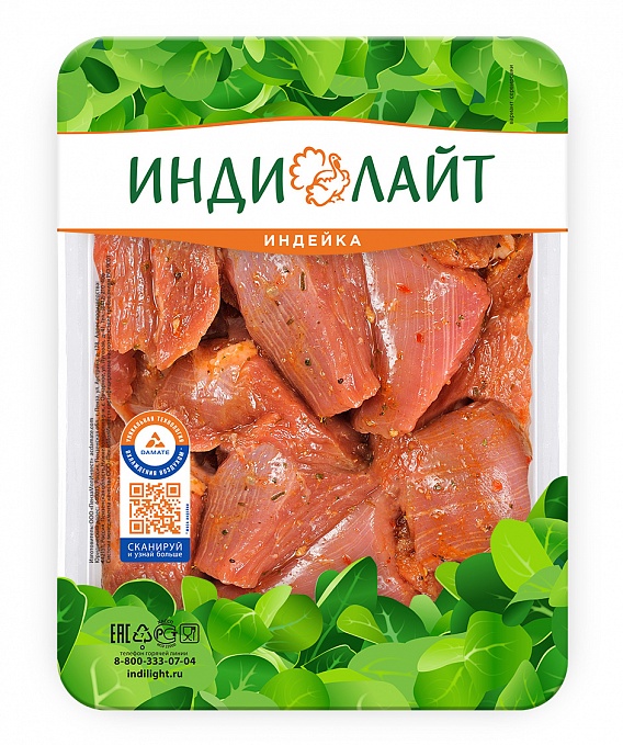 

Филе индейки Индилайт Сочная в маринаде охлажденная 600 г