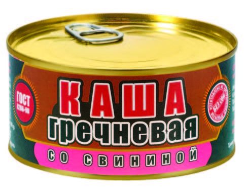 

Каша гречневая Скопинский МК со свининой 325 г