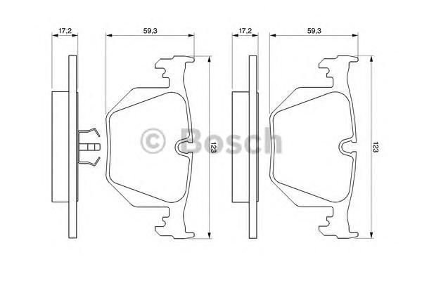 

Колодки дисковые з. bmw e38 2.8/4.0/5.0/2.5tds/3.0d 95-01/e46 m3 3. 0 986 494 006 =381 20