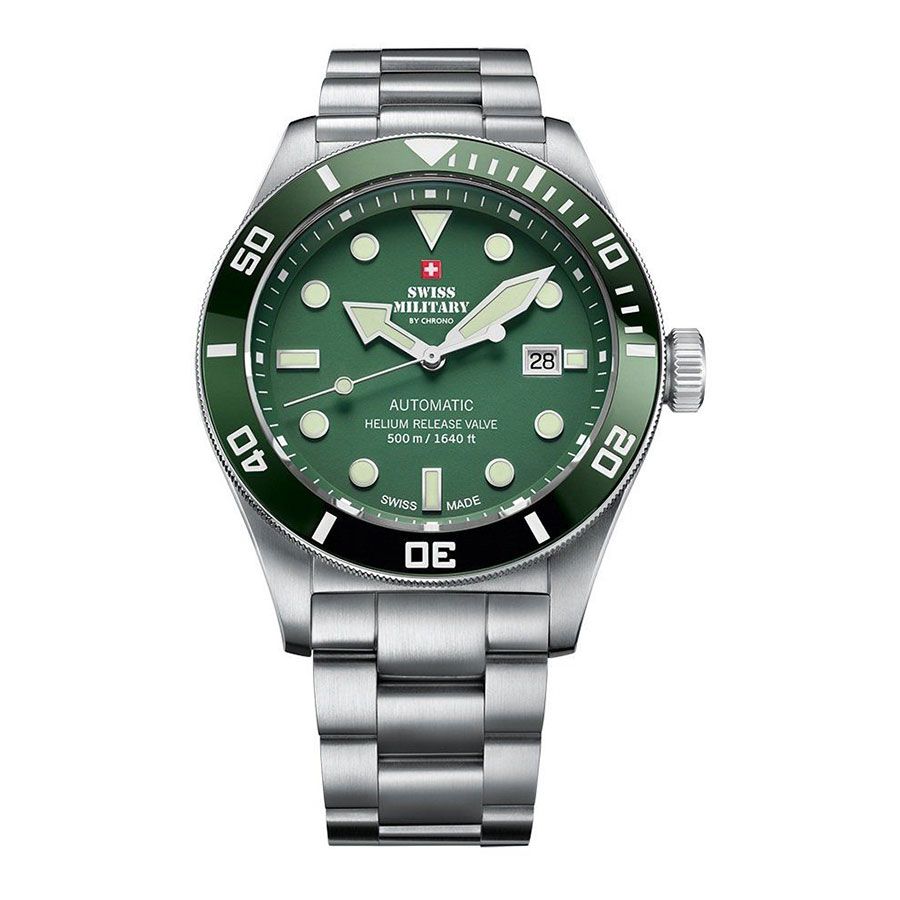 

Наручные часы мужские Swiss Military by Chrono SMA34075.03 серебристые, SMA34075.03