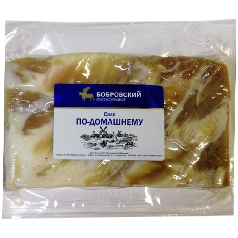 

Сало засоленное Бобровский мясокомбинат по-домашнему