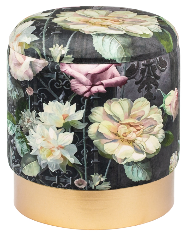 

Пуф Glasar 49- 31х31х35 черный, 49-