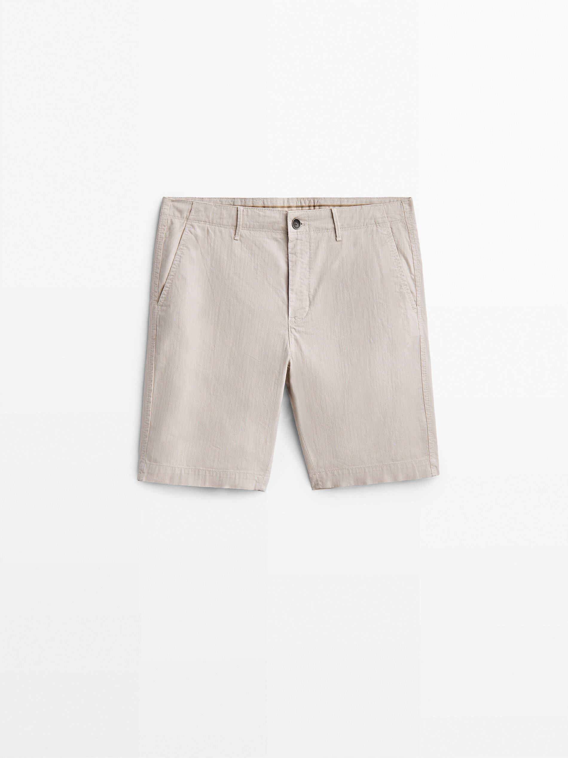 

Шорты мужские Massimo Dutti 02907067712 белые 48, 02907067712