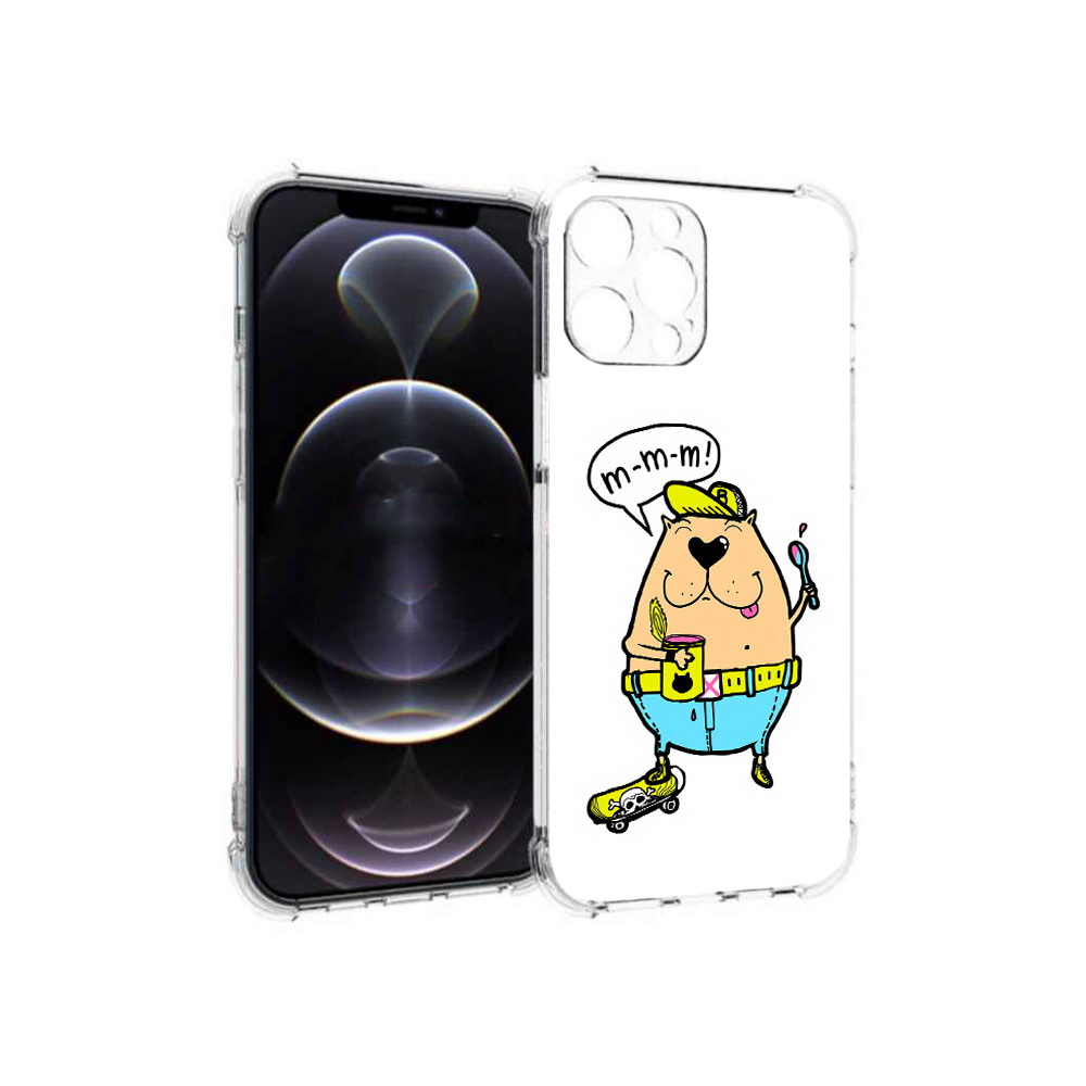 

Чехол MyPads Tocco для Apple iPhone 13 Pro Max Бобр (PT163170.617.30), Прозрачный, Tocco