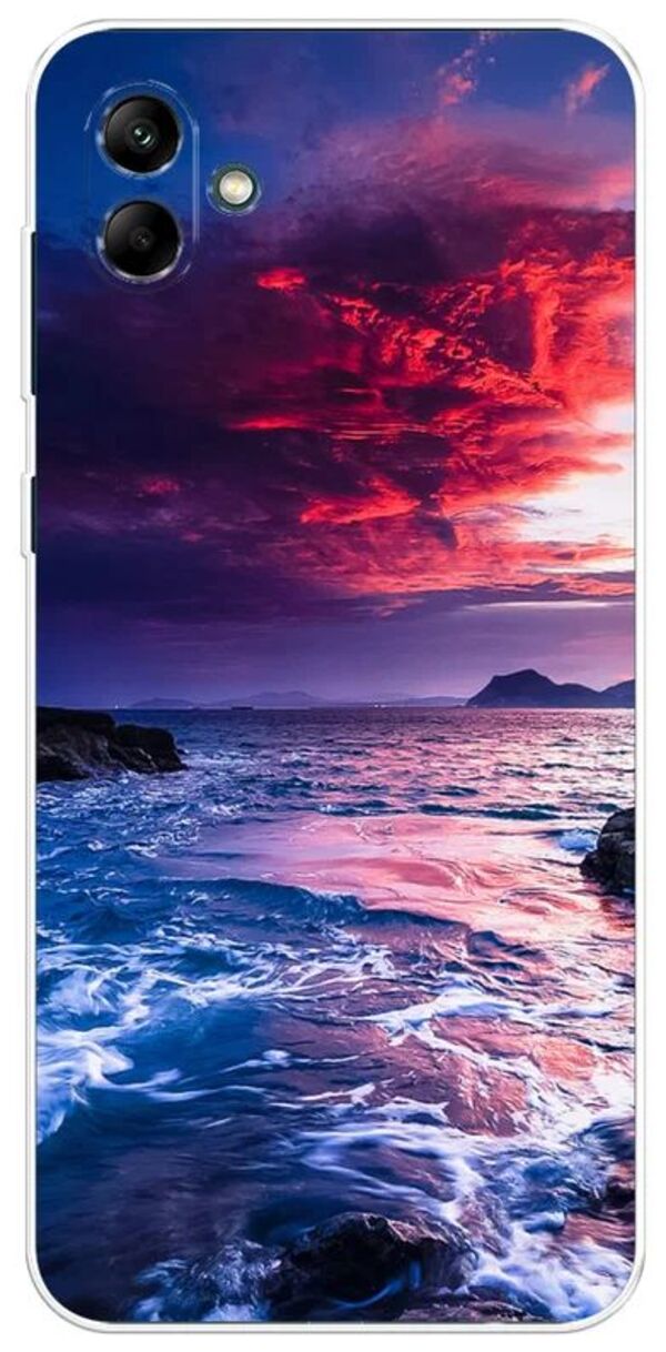 

Чехол Awog на Samsung Galaxy A04 / Самсунг A04 "Волны 1", Разноцветный, 2107050-4