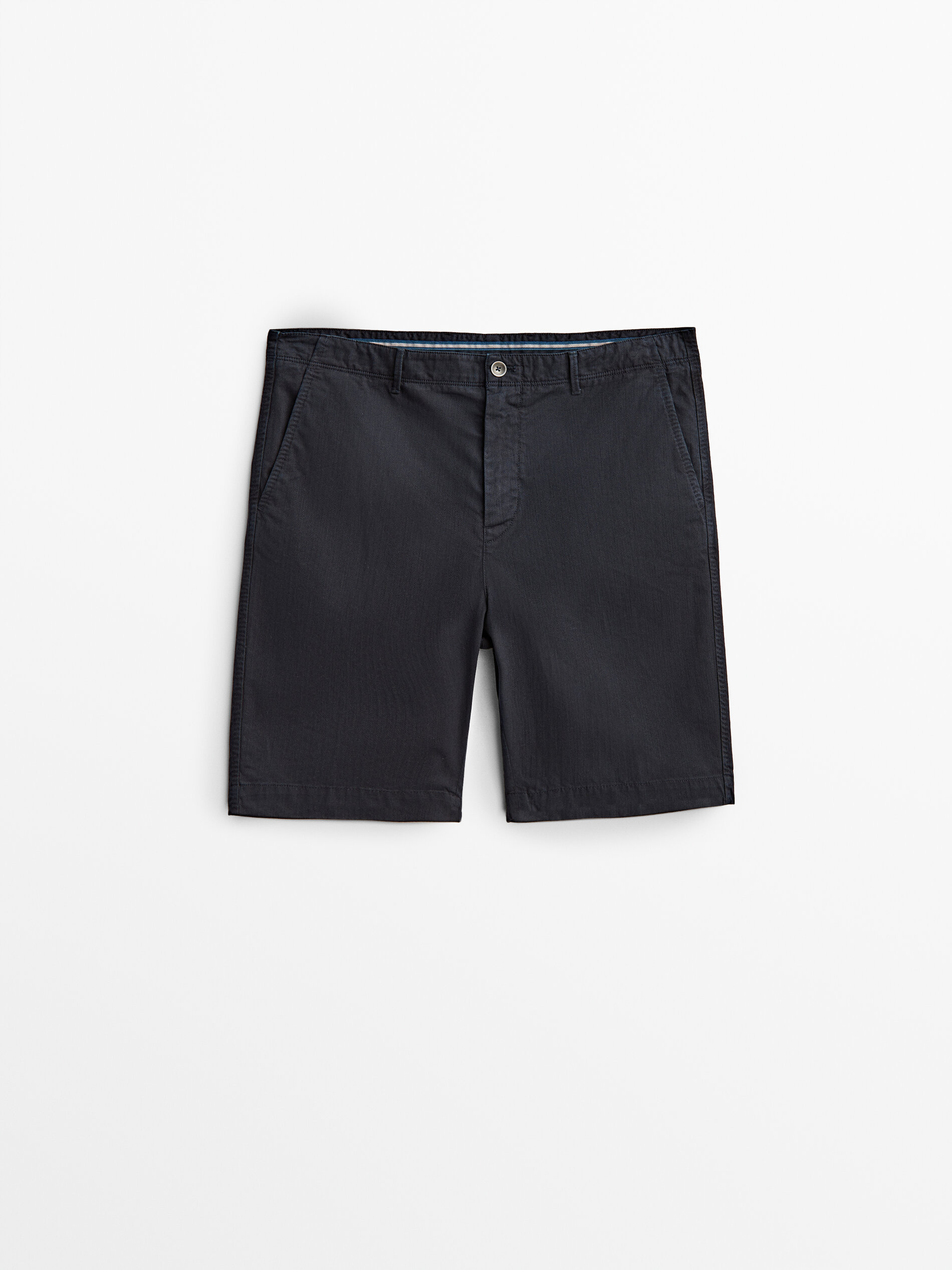 

Шорты мужские Massimo Dutti 02907067401 синие 48, 02907067401