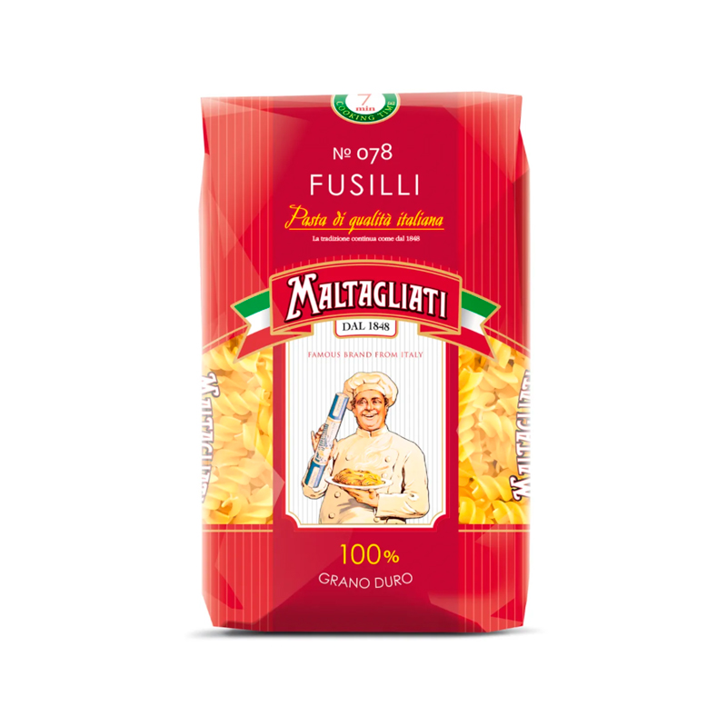 Макаронные изделия Maltagliati Спирали 450 г