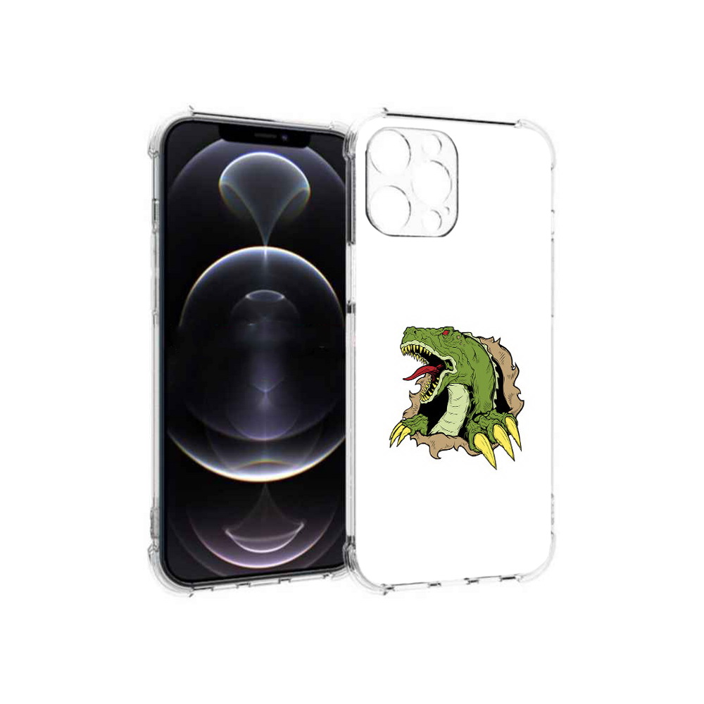 

Чехол MyPads Tocco для Apple iPhone 13 Pro Max годзила (PT163170.617.290), Прозрачный, Tocco