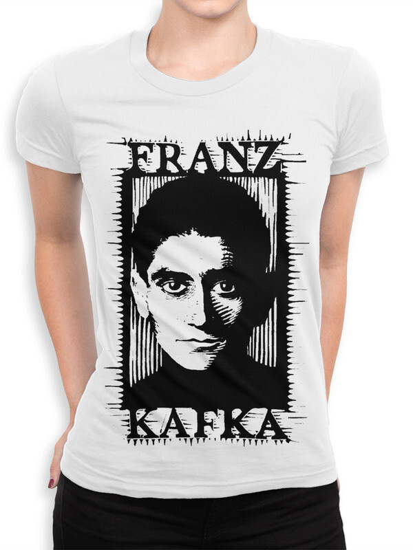 

Футболка женская DreamShirts Studio Франц Кафка 566-kafka-1 белая S, Белый, Франц Кафка 566-kafka-1