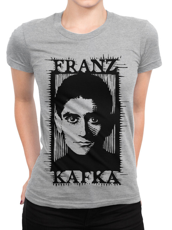 

Футболка женская DreamShirts Studio Франц Кафка 566-kafka-1 серая XL, Серый, Франц Кафка 566-kafka-1