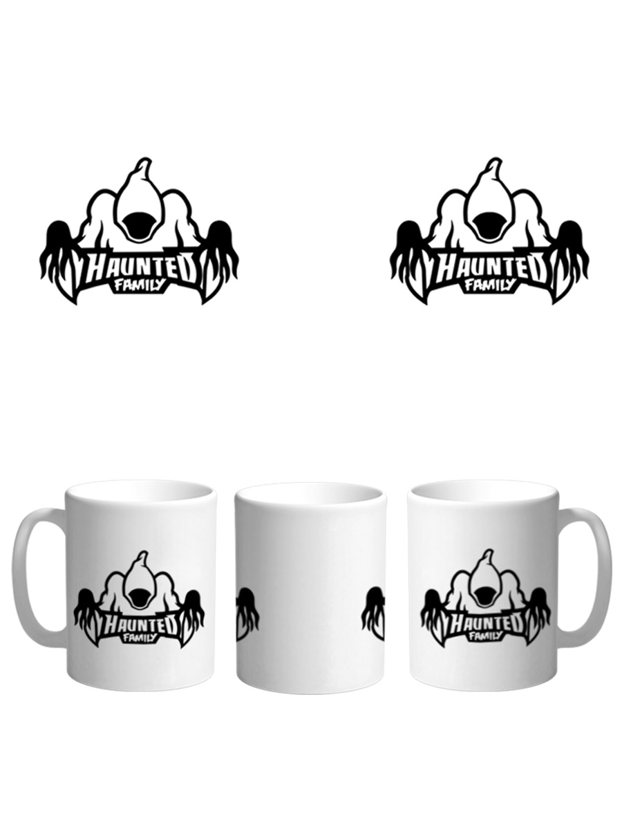 

Кружка СувенирShop "Kizaru/Кизару/Haunted Family" 330 мл