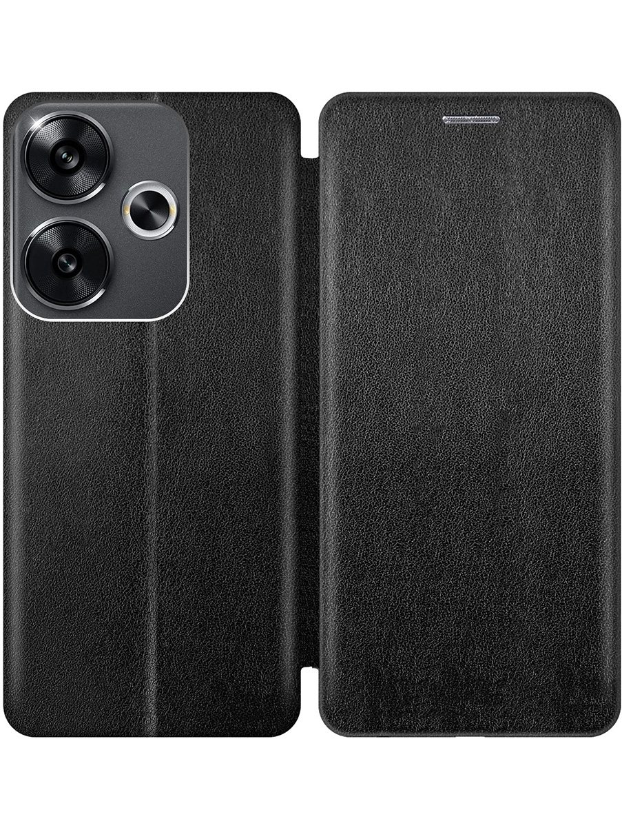 

Чехол-книжка на Xiaomi Redmi Turbo 3 / Poco F6 черный, 783980813