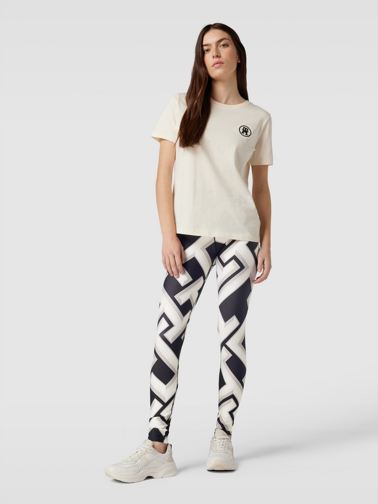 

Брюки женские Tommy Hilfiger WW0WW41065 белые L, Белый, WW0WW41065