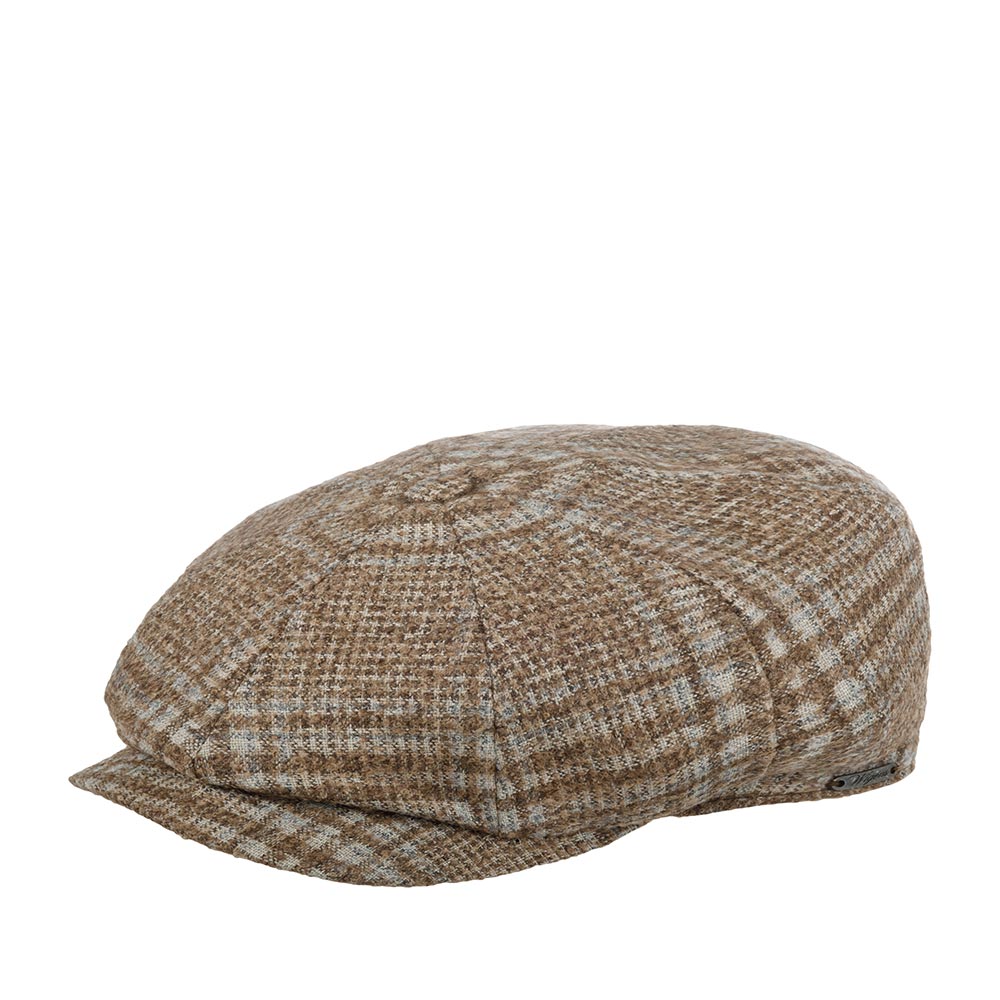 

Кепка восьмиклинка унисекс Wigens 101966 NEWSBOY CLASSIC CAP коричневая, р.58, Коричневый, 101966 NEWSBOY CLASSIC CAP