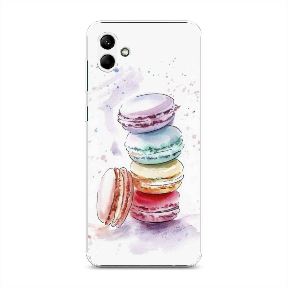 

Чехол Awog на Samsung Galaxy A04 / Самсунг A04 "Пирамидка макарони 2", 2107050-10