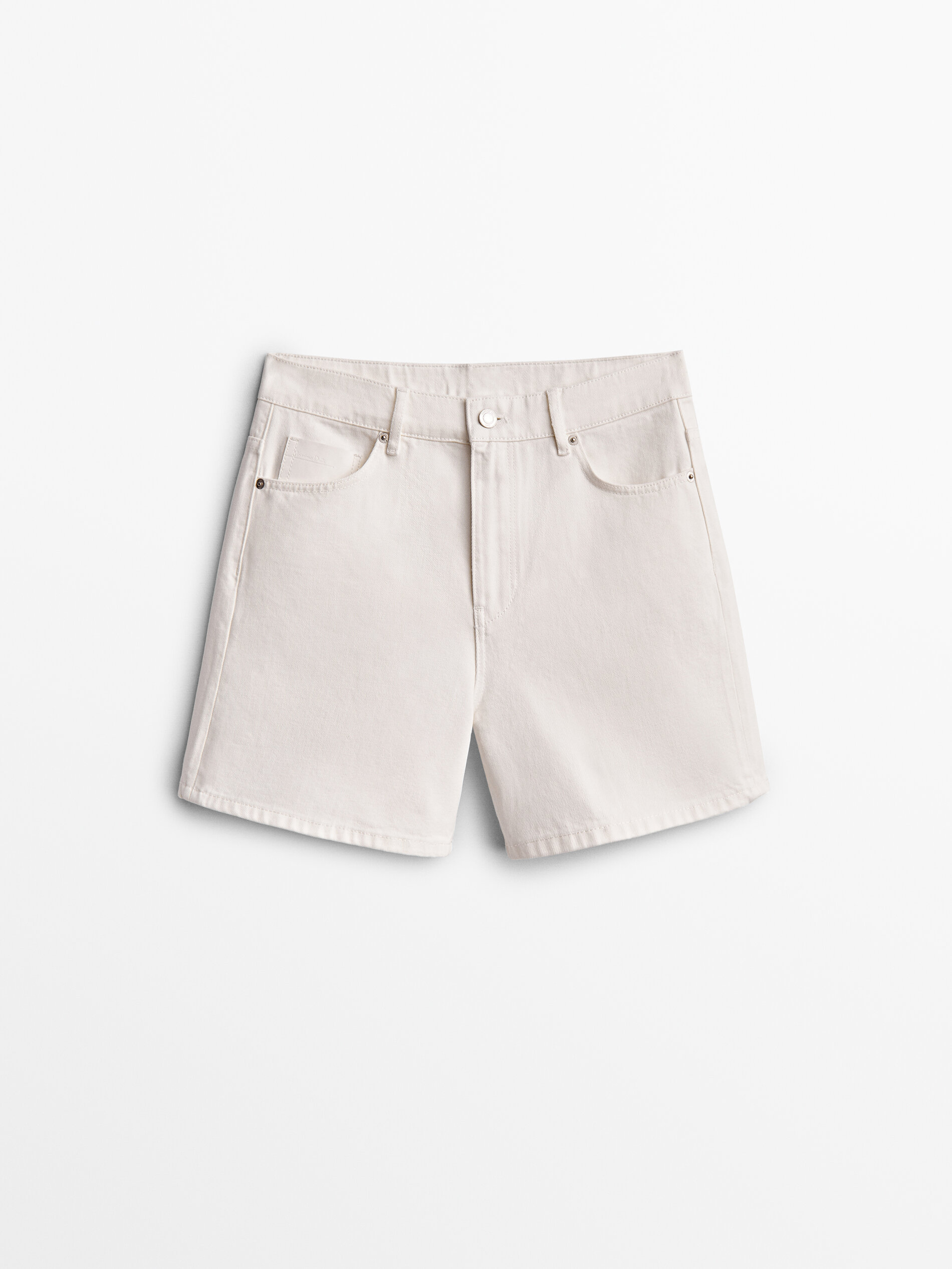 

Шорты женские Massimo Dutti 05003403251 белые 42, 05003403251