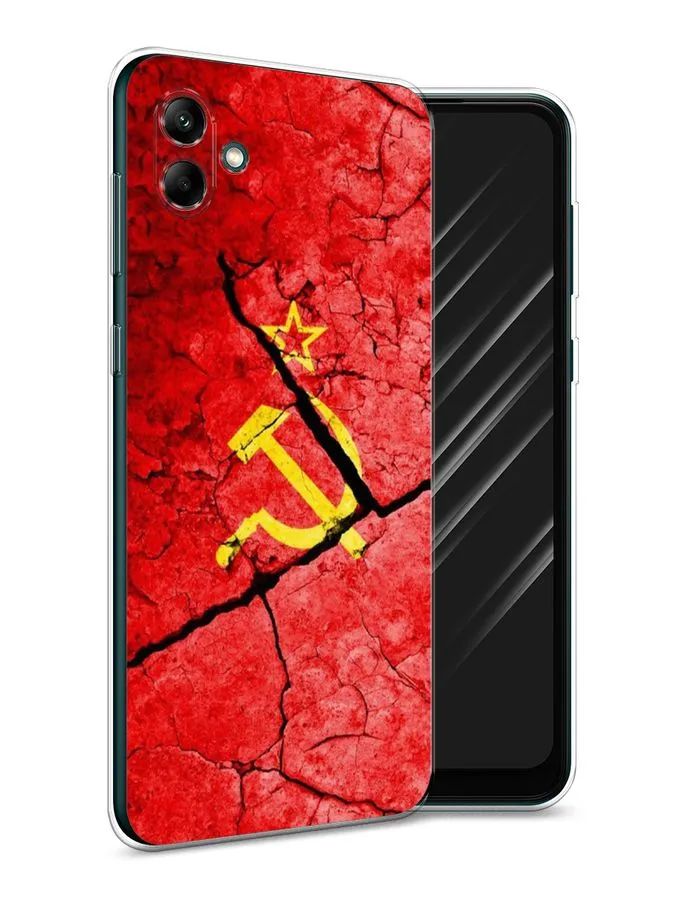 

Чехол Awog на Samsung Galaxy A04 / Самсунг A04 "СССР", Разноцветный, 2107050-5
